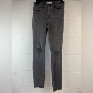 Madewell 9” Mid-Rise Skinny Jeans NWT, 25